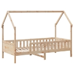 Giroletto Casetta per Bambini 80x200 cm Legno Massello di Pino