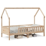 Giroletto Casetta per Bambini 90x200 cm Legno Massello di Pino