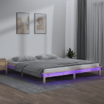 Giroletto con LED 150x200 cm King Size in Legno Massello