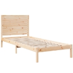 Giroletto Extra Lungo senza Materasso 100x210 cm Legno Massello