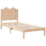 Giroletto Extra Lungo senza Materasso 100x210 cm Legno Massello