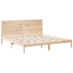 Giroletto Extra Lungo senza Materasso 180x210 cm Legno Massello