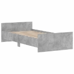 Giroletto Grigio Cemento 90x190 cm in Legno Multistrato