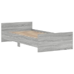 Giroletto Grigio Sonoma 90x190 cm in Legno Multistrato