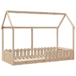 Giroletto per Bambini 90x190 cm in Legno Massello di Pino