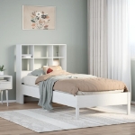 Letto con Libreria senza Materasso 75x190 cm in Legno Pino