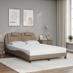 Letto con Materasso Cappuccino 120x200cm Similpelle