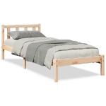 Letto Extra Lungo senza Materasso 100x210 cm in Legno di Pino