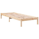 Letto Extra Lungo senza Materasso 100x210 cm in Legno di Pino