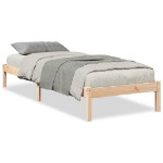 Letto Extra Lungo senza Materasso 100x220 cm in Legno di Pino