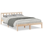 Letto Extra Lungo senza Materasso 140x210 cm in Legno di Pino