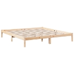 Letto Extra Lungo senza Materasso 180x210 cm in Legno di Pino