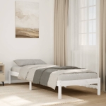 Letto Extra Lungo senza Materasso 80x200 cm in Legno di Pino