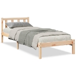 Letto Extra Lungo senza Materasso 80x220 cm in Legno di Pino