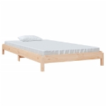 Letto Impilabile 100x200cm in Legno Massello di Pino