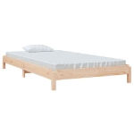 Letto Impilabile 90x200cm in Legno Massello di Pino