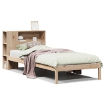 Letto Libreria senza Materasso 100x200 cm in Legno di Pino