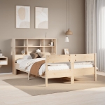 Letto Libreria senza Materasso 120x190 cm in Legno di Pino