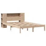 Letto Libreria senza Materasso 120x190cm Legno Massello di Pino