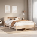 Letto Libreria senza Materasso 120x200cm Legno Massello di Pino