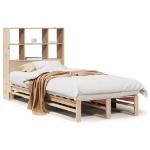 Letto Libreria senza Materasso 90x190 cm Legno Massello