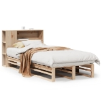 Letto Libreria senza Materasso 90x190 cm Legno Massello