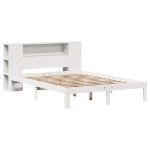 Letto Libreria senza Materasso Bianco 120x190 cm Legno di Pino