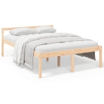 Letto per Anziani 135x190 cm Double in Legno Massello di Pino