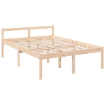 Letto per Anziani 135x190 cm Double in Legno Massello di Pino