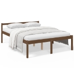 Letto per Anziani 150x200 cm King in Legno Massello di Pino