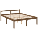 Letto per Anziani 150x200 cm King in Legno Massello di Pino