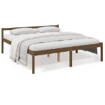 Letto per Anziani Ambra 200x200 cm in Legno Massello di Pino