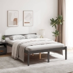 Letto per Anziani Grigio 135x190 cm Double in Legno di Pino