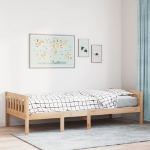 Letto per Bambini senza Materasso 75x190 cm Legno Massello Pino