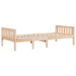 Letto per Bambini senza Materasso 75x190 cm Legno Massello Pino