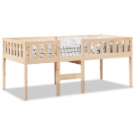 Letto per Bambini senza Materasso 75x190 cm Legno Massello Pino