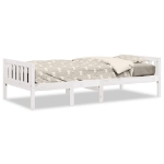 Letto per Bambini senza Materasso Bianco 75x190cm Massello Pino