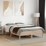 Letto senza Materasso 120x190 cm in Legno Massello di Pino