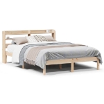 Letto senza Materasso 120x190 cm in Legno Massello di Pino