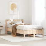 Letto senza Materasso 120x190 cm in Legno Massello di Pino