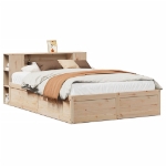 Letto senza Materasso 120x190 cm in Legno Massello di Pino