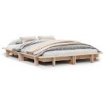 Letto senza Materasso 120x190 cm in Legno Massello di Pino