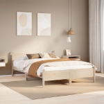 Letto senza Materasso 120x200 cm in Legno Massello di Pino