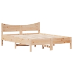 Letto senza Materasso 140x190 cm in Legno Massello di Pino