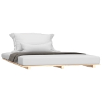 Letto senza Materasso 140x190 cm in Legno Massello di Pino