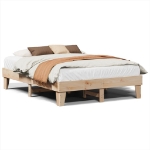 Letto senza Materasso 140x190 cm in Legno Massello di Pino