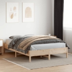 Letto senza Materasso 150x200 cm in Legno Massello di Pino