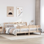 Letto senza Materasso 180x200 cm in Legno Massello di Pino