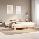 Letto senza Materasso 180x200 cm in Legno Massello di Pino