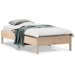 Letto senza Materasso 75x190 cm in Legno Massello Pino